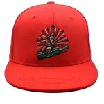 Red Hip Hop Hat